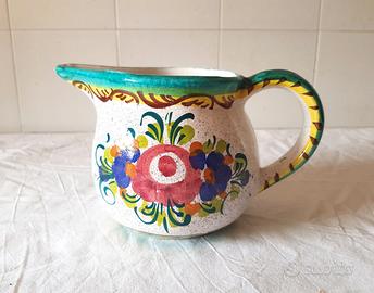 Brocca ceramica Cassetta di Gualdo Tadino anni '60