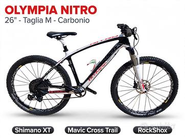 MTB Olympia Nitro 26" - Telaio M in carbonio 