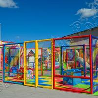 Gioco Struttura Cannoncini Spara Palline x Bambini