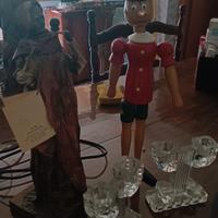 pinocchio in legno vintage