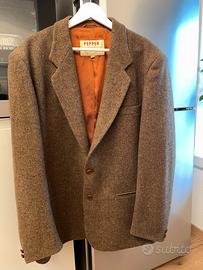 Giacca vintage in tweed di lana