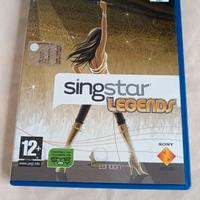 GIOCO SINGSTAR LEGEND PS2