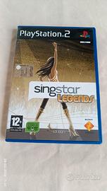GIOCO SINGSTAR LEGEND PS2
