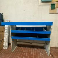 Scaffalatura Syncro System 3 ripiani + divisori