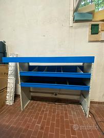 Scaffalatura Syncro System 3 ripiani + divisori