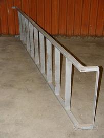 SCALA A PIOLI DA APPOGGIO ACCIAIO  CM 250 X 52