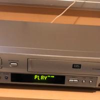 Videoregistratore VHS+ cassette originali di Juve