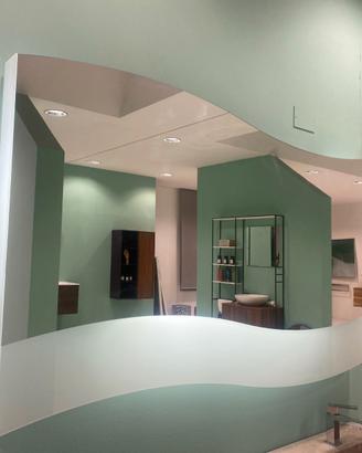 specchio onda di luce a led