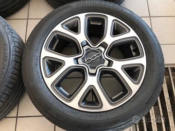 Cerchi in lega 17 originali 500x con gomme