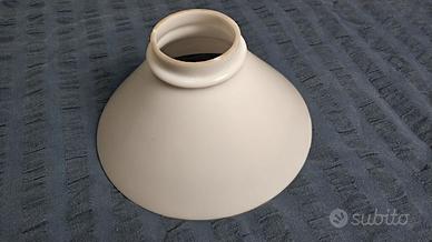 Paralume Primi '900 in Vetro Bianco Opaline