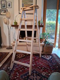 Scaletta da arredo  in legno
