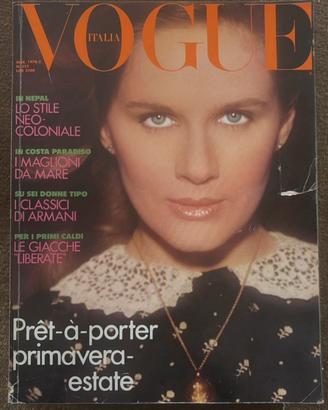 Vogue Italia, marzo 1978, n. 322