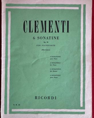 Clementi 6 sonatine