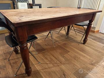 Tavolo in legno massello – Rustico e robusto – Mil