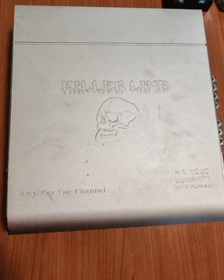 Amplificatore KILLER LINE 2 CANALI KA1202 2x120W  