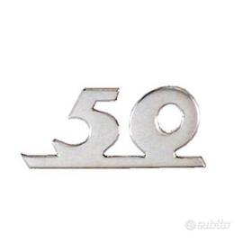 Targhetta anteriore Vespa 50 Special
