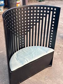 Poltrona 312 Willow in frassino Mackintosh Cassina