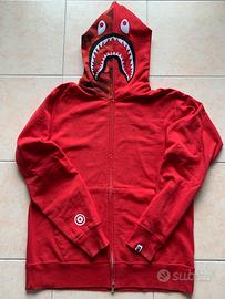 A Bathing Ape (BAPE) Shark Full-Zip Felpa