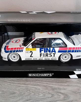 BMW M3 FINA MOTORSPORT MINICHAMPS 1/18 CECCOTTO