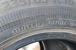n. 2 gomme 235/65 R16C 115/113 R furgone camper  