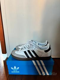 Samba adidas bianche e nere
