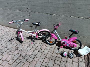 2 bici bambina 