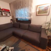  divano con penisola grigio 2,8m x 2m