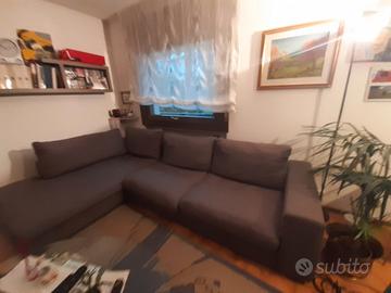  divano con penisola grigio 2,8m x 2m