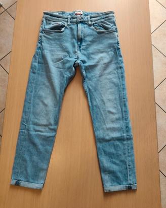 Jeans tapered Tommy Jeans W 30 L 32 risvoltato