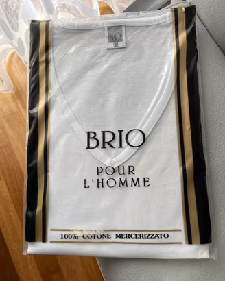 maglie intime uomo, 100% cotone, confezionate