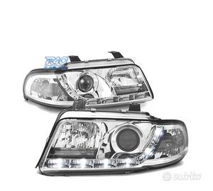 FARI ANTERIORI DAYLIGHT LED PER AUDI A4 B5 99-00 C