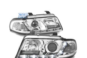 FARI ANTERIORI DAYLIGHT LED PER AUDI A4 B5 99-00 C