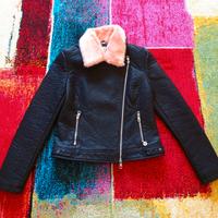 Giacca biker MET JEANS, nero,TG.L