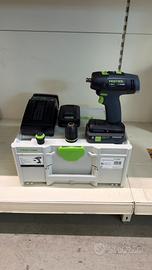 Festool trapano avvitatore T 18+3 HPC 4,0 I-Plus
