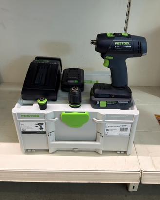 Festool trapano avvitatore T 18+3 HPC 4,0 I-Plus