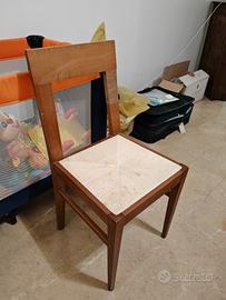 Set di 4 sedie Scavolini in legno