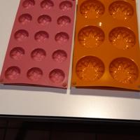 Stampi in silicone, originali Silkomart, 2 pezzi