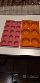 Stampi in silicone, originali Silkomart, 2 pezzi