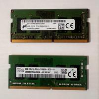 8GB RAM 2 Banchi SODIMM DDR4 PC4-2666V 4GB