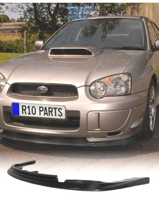 SPOILER LIP SUBARU IMPREZA 04- GDB STI IN CARBONIO