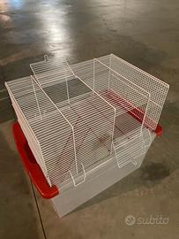 gabbia per gerbilli o piccoli roditori
