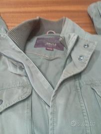 Giubbotto uomo colore verde militare 