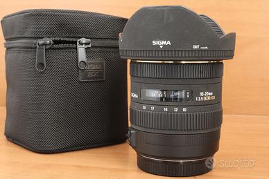 Sigma EX 10-20 F. 3.5  DC HSM per CANON