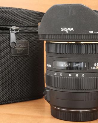 Sigma EX 10-20 F. 3.5  DC HSM per CANON