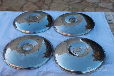 4 Coppe Ruota Borchie Originali FIAT 1100 D/103