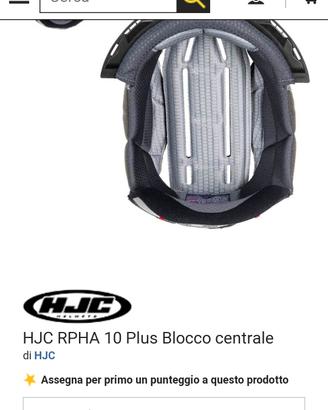  HJC PH10 rivestimento interno 