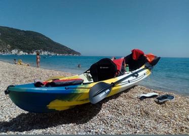 Kayak rigido sit-on-top biposto full optional