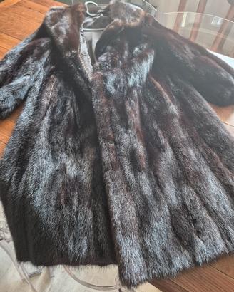 vera pelliccia visone vintage