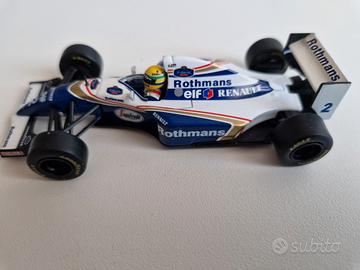 F1 Senna e Villeneuve scala 1:43
