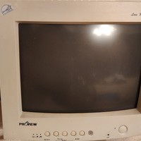 Monitor 14 pollici con tubo catodico